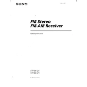 Sony STR-DE325 manual cover