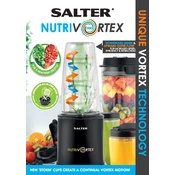 Salter EK2244BLACK NutriVortex  manual cover