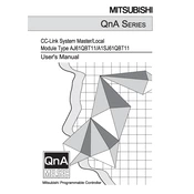 Mitsubishi Electric AJ61QBT11, A1SJ61QBT11 manual cover