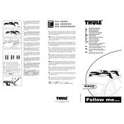 Thule Cradle Quickgrip 5400 manual cover