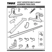 Thule Xsporter 422XT manual cover