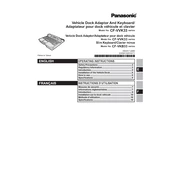 Panasonic CF-VVK33 Series manual cover