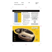 Mazda 626 2001 manual cover