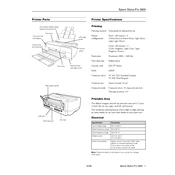 Epson Stylus Pro 3800 Portrait Edition manual cover