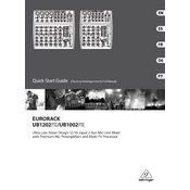 Behringer EURORACK UB1002FX