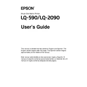 Epson LQ-590 manual cover