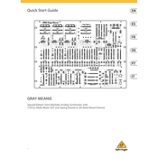 Behringer Gray Meanie manual cover