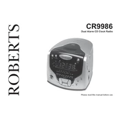 Roberts CR9986 CD Cube Analogue 2014 manual cover