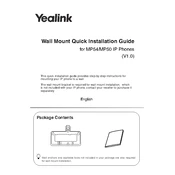 Yealink MP54, MP50 manual cover