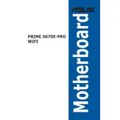 ASUS PRIME X670E-PRO WIFI Motherboard manual cover