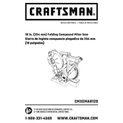 Craftsman CMXEMAR120 Saw manual cover