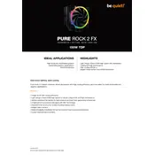 be quiet! Pure Rock 2 FX 150W TDP Cooler manual cover