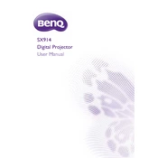 BenQ SX914 manual cover