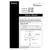 Roland CY-12H manual cover