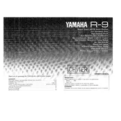 Yamaha R-9 Receiver manual cover