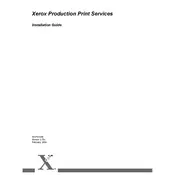 Xerox Production Print Service Software manual cover