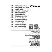 Candy CDPE 6320X 1 manual cover