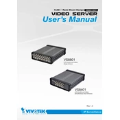 Vivotek VS8400 V2 Server manual cover