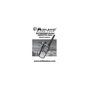 Midland GXT860 X-tra Talk manual cover