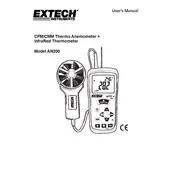 Flir Extech AN200 Meter manual cover