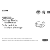 Canon Pixma MP490 Series K10340 manual cover