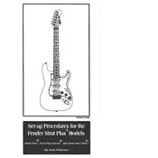 Fender Strat Plus Ultra Guitar manual cover