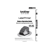 Brother QL-570 manual cover