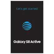 Samsung Galaxy S8 Active AT&T SM-G9892AZBAATT Phone manual cover