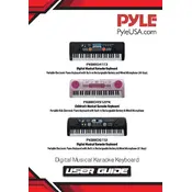 Pyle PKBRD4113 Piano Keyboard manual cover