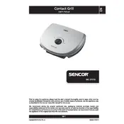 Sencor SBG 3701SL Grill manual cover