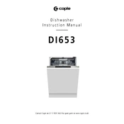 Caple DI653 Dishwasher manual cover