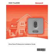 Honeywell HZ221 Thermostat manual cover