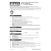 Sealey PPFSG1 Safety Guard manual cover