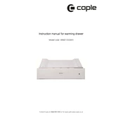 Caple WMD1355WH Drawer manual cover