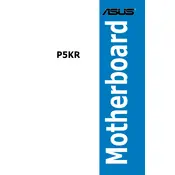 ASUS P5KR Motherboard manual cover