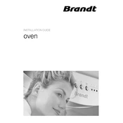 Brandt FE1245X Oven manual cover