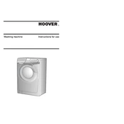 Hoover OPH 616 1-80 manual cover