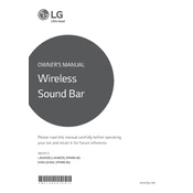 LG LAS465B LAS465B.DUSALLK Sound Bar