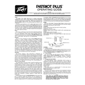 Peavey Patriot Plus Guitar manual cover