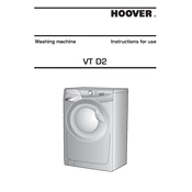 Hoover VT 816D22-80 manual cover