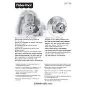 Fisher Price Mattel Little People Lion DFT28 Toy manual cover
