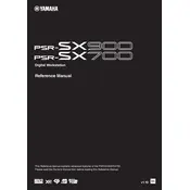 Yamaha PSR-SX700 Keyboard