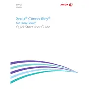 Xerox ConnectKey for SharePoint Software manual cover