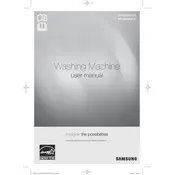 Samsung WF42H5400A Washing Machine manual cover