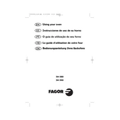 Fagor 5H-580X Oven manual cover