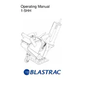 Blastrac 1-5HH Blasting Machine manual cover