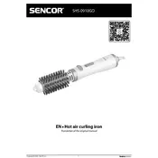 Sencor SHS 0910GD Iron manual cover