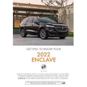 Buick Enclave 2022 manual cover