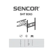 Sencor SHT B363 Mount manual cover