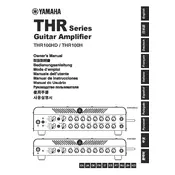 Yamaha THR100H Amplifier manual cover